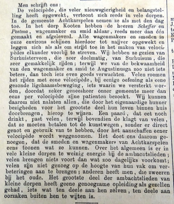 Groninger Courant 9 mei 1869.